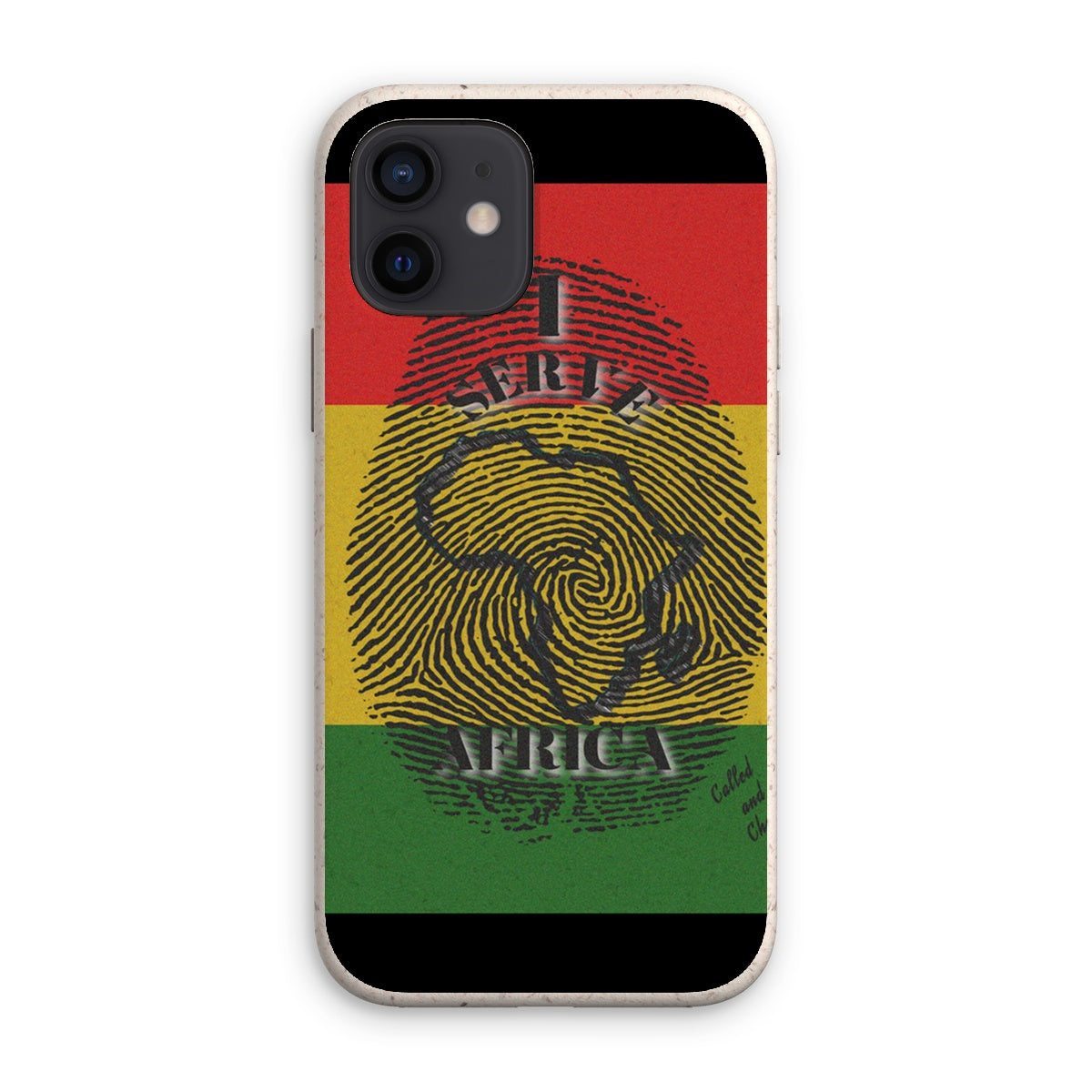 I Serve Africa Fingerprint Eco Phone Case