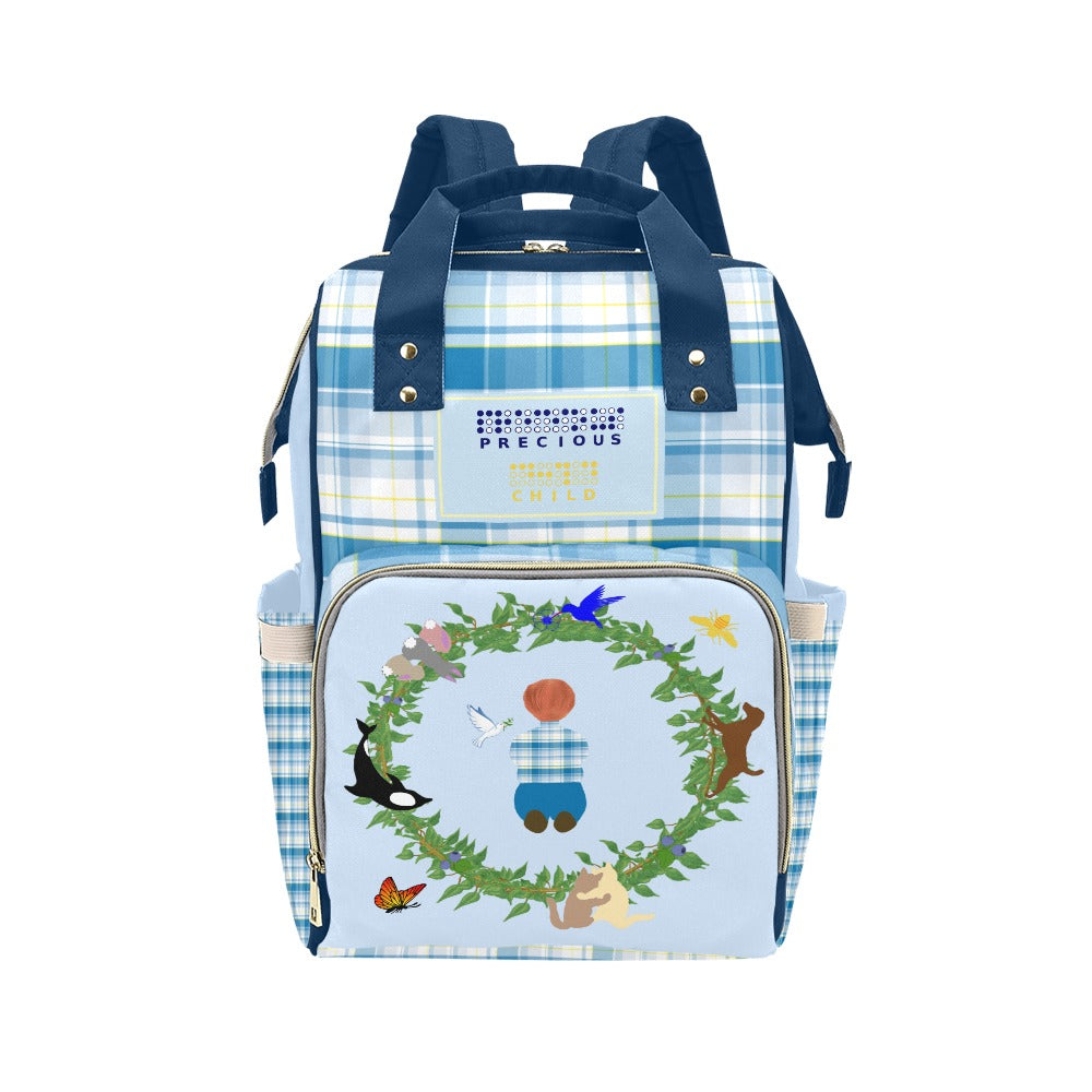 Braille || Precious Child Mommy & Daddy Diaper Backpack