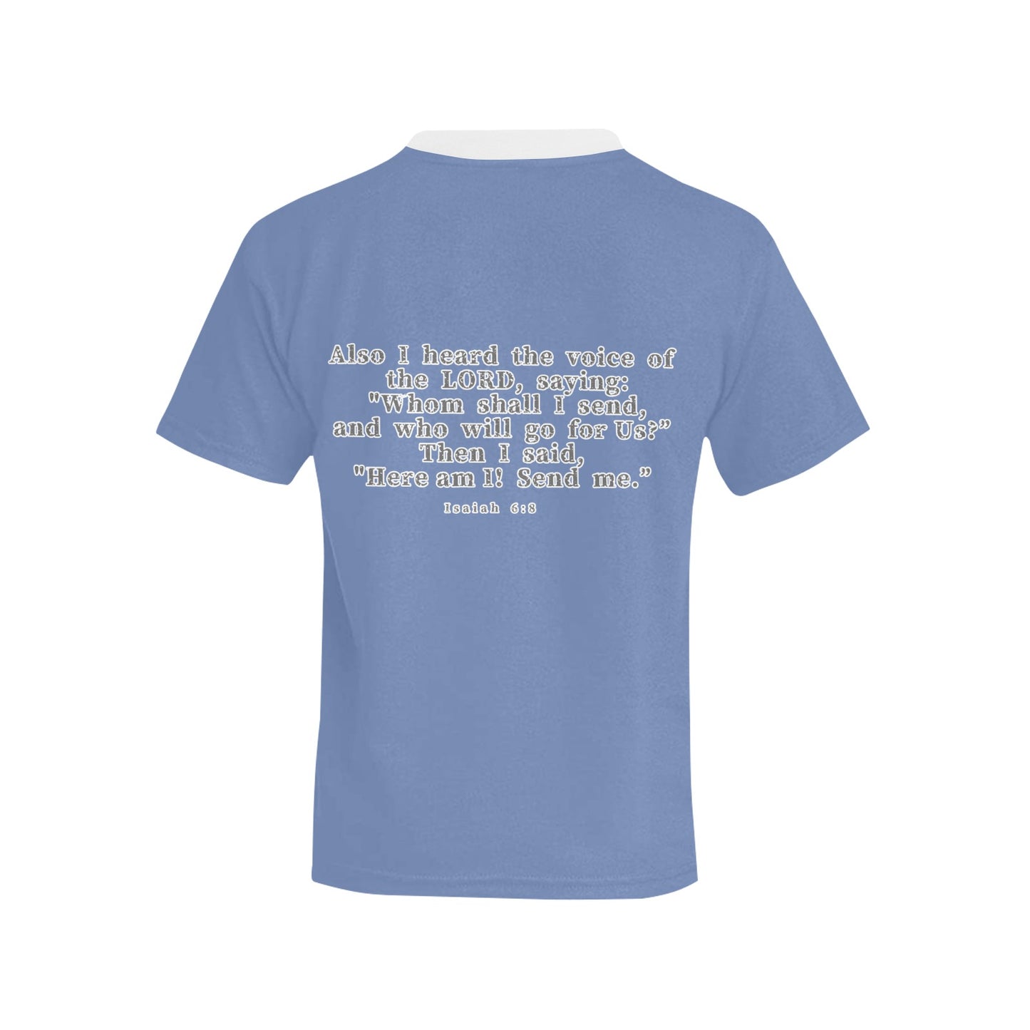 Youth Girl Isaiah 6:8 Covered T-Shirt