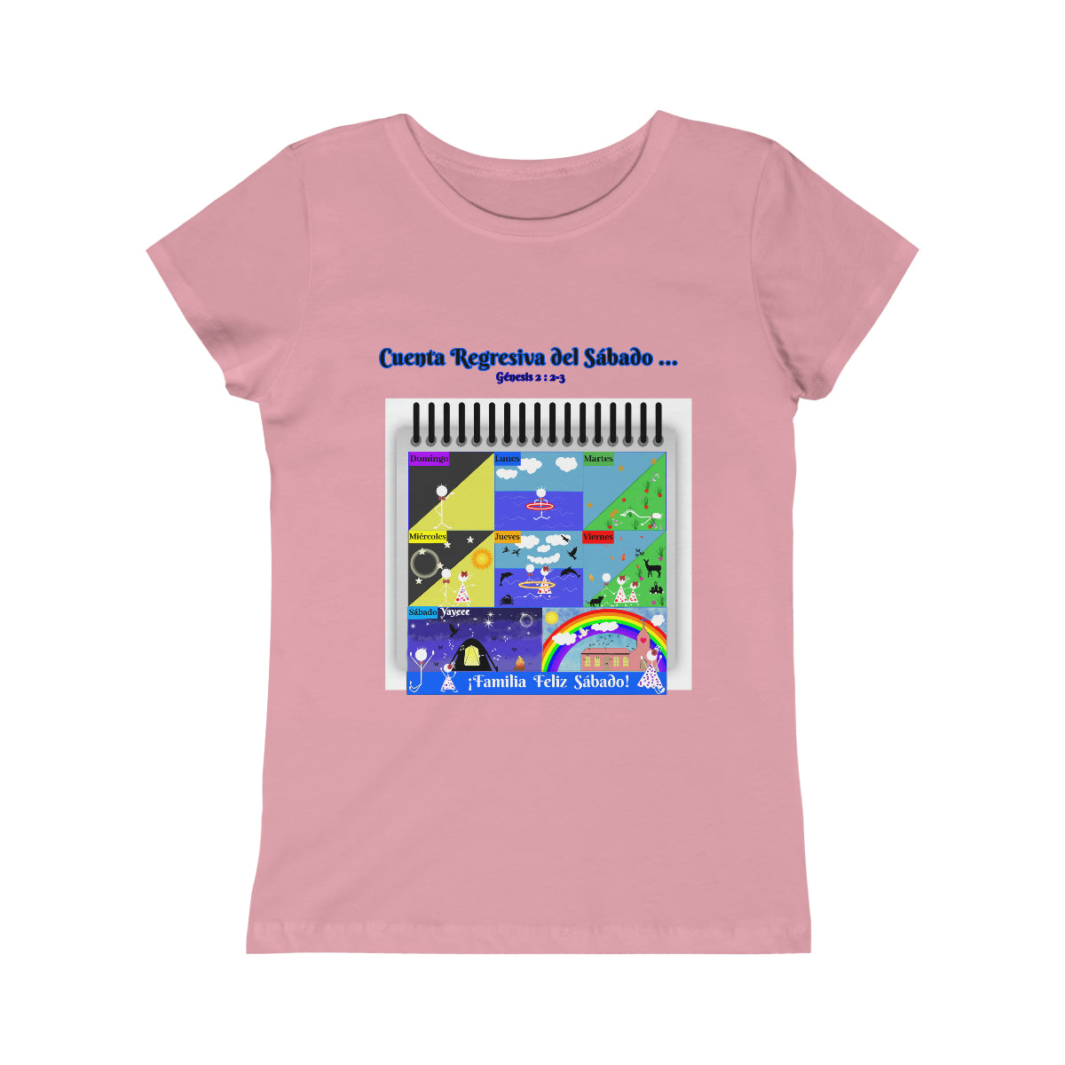 Spanish || Girl's Sabbath Family Matching Princess Shirt