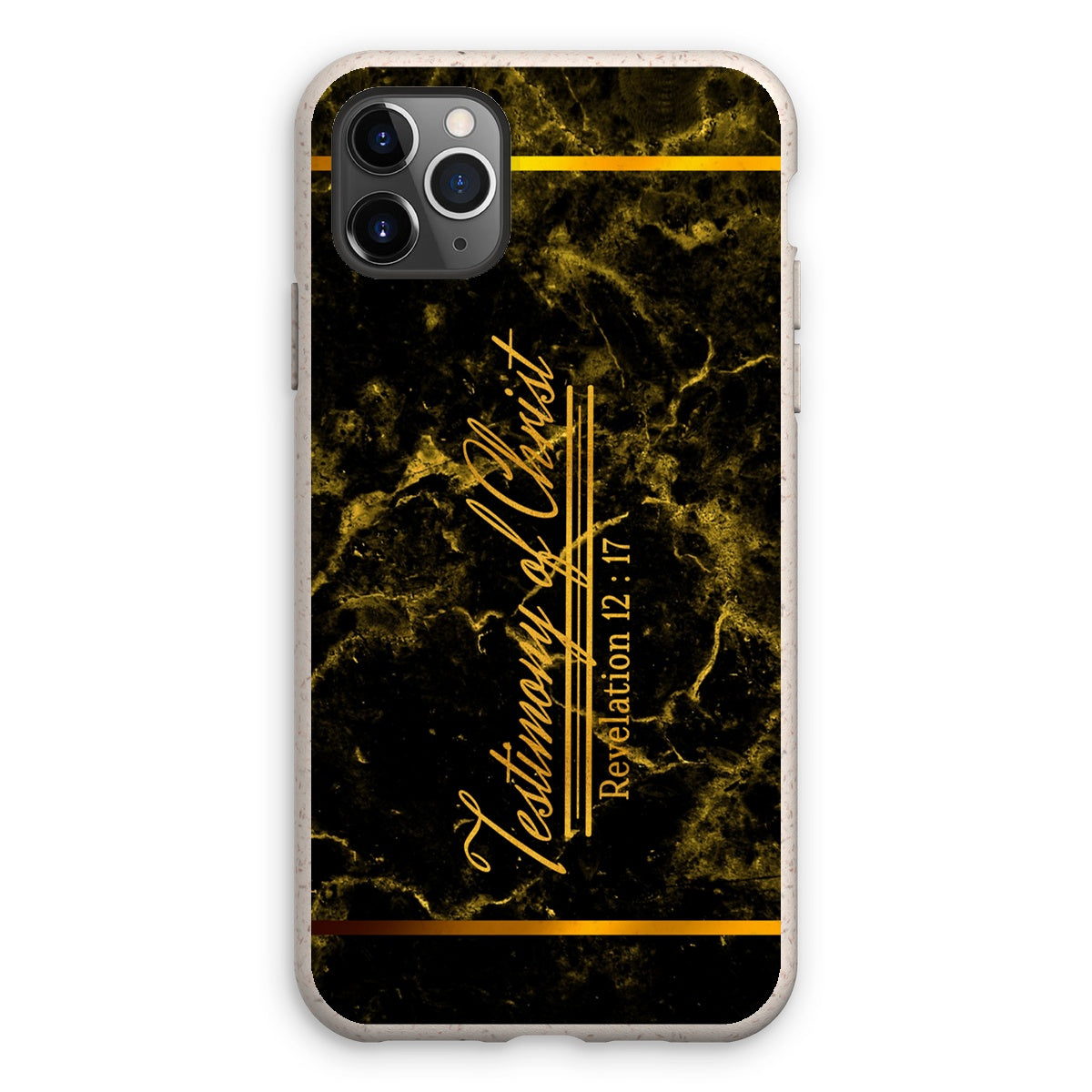 Testimony of Christ || Revelation 12:17 Eco Phone Case