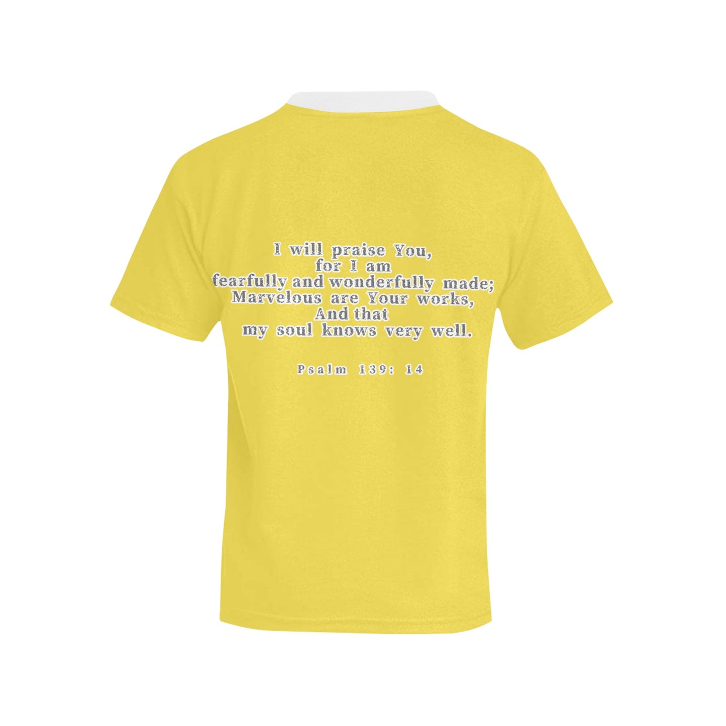 Youth Girl Psalm 139:14 Covered T-Shirt