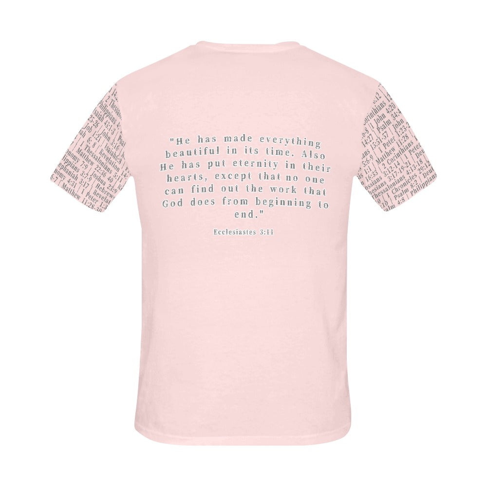 Adult Unisex Ecclesiastes 3:11 D.H.W. Jersey Tee