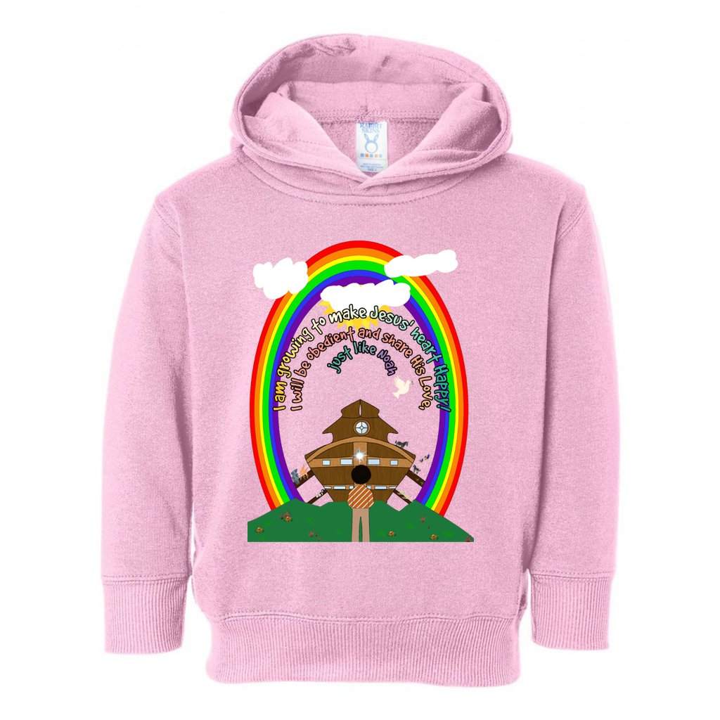 Making Jesus Merry Like Noah Boy's Toddler Hoodie