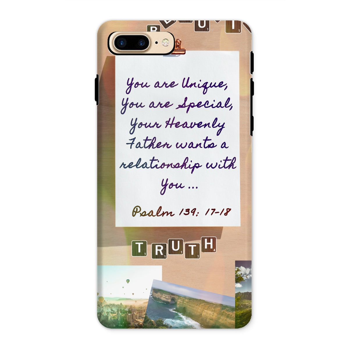 You Are Unique Tough Phone Case