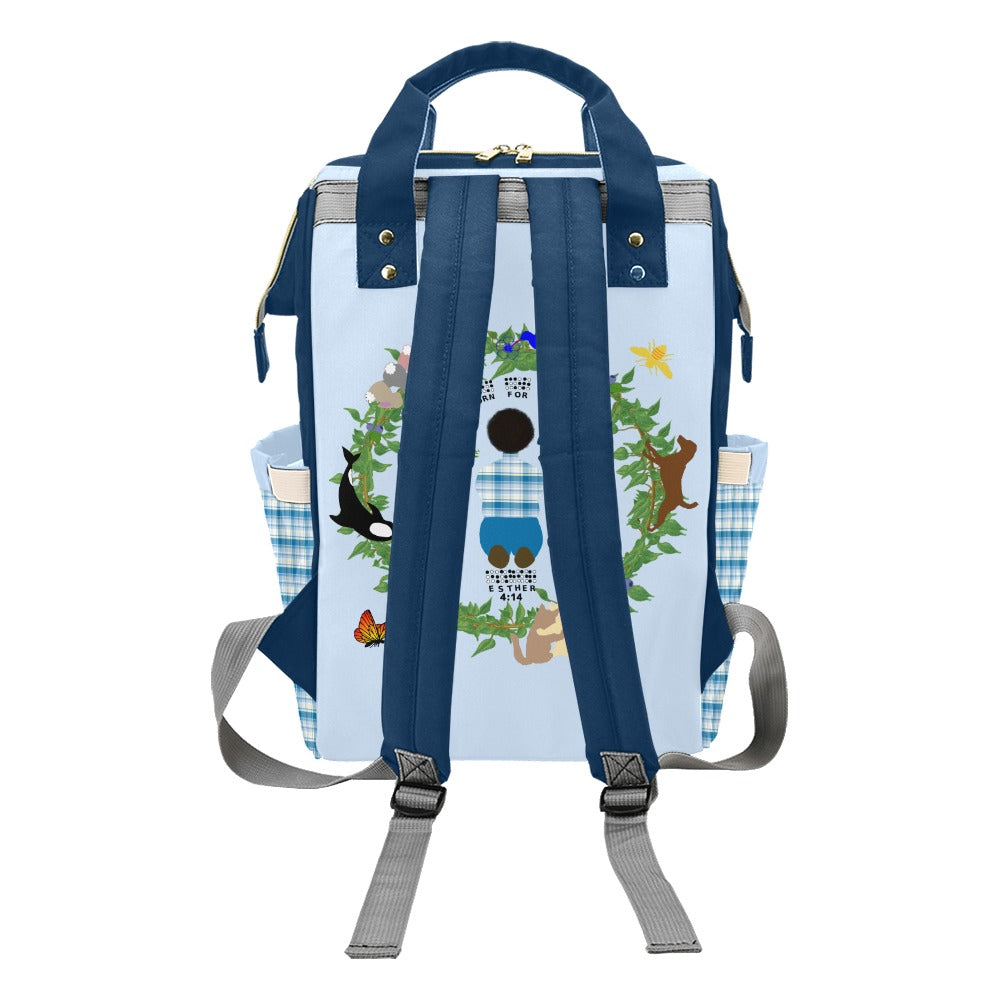 Braille || Precious Child Mommy & Daddy Diaper Backpack