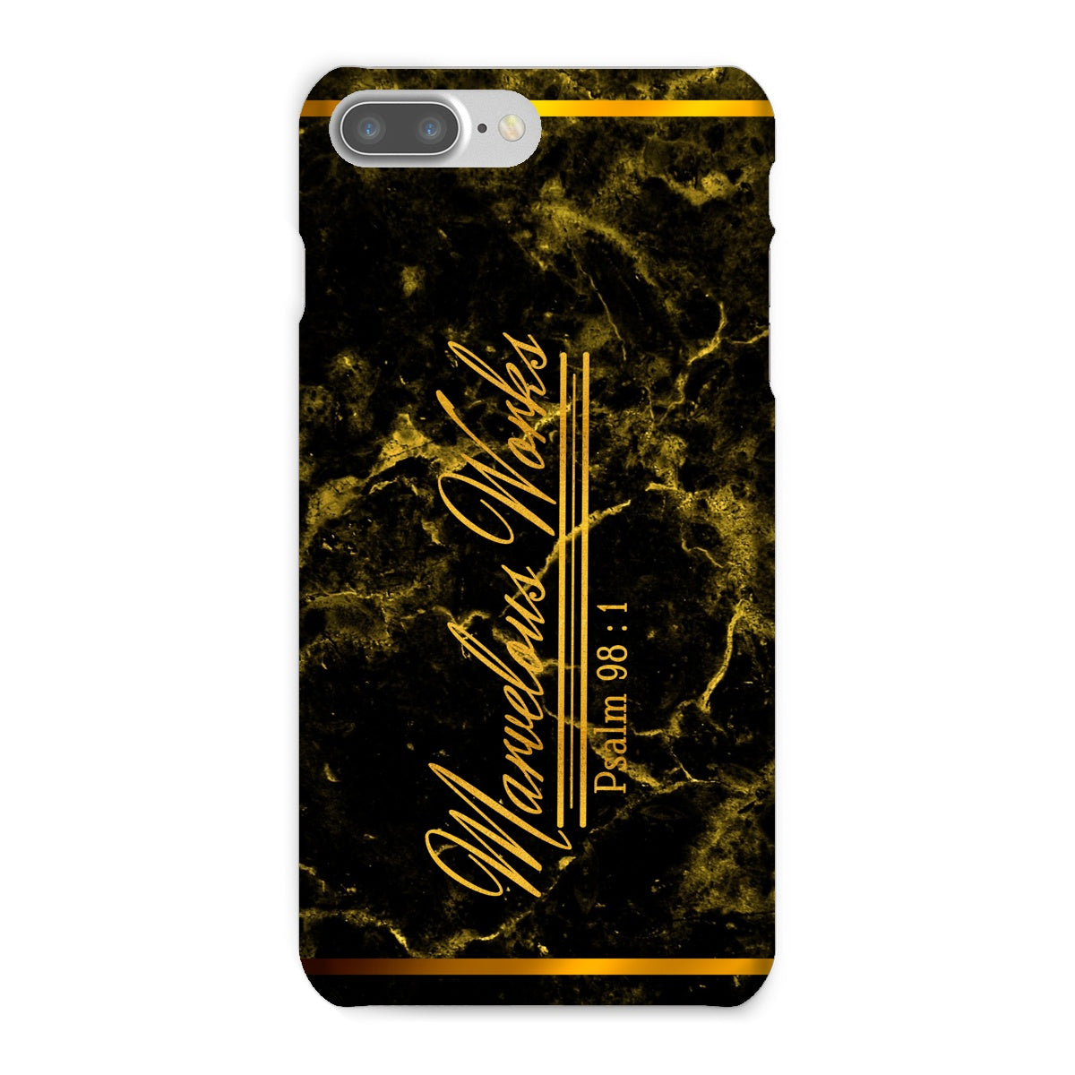 Marvelous Works || Psalm 98 Snap Phone Case