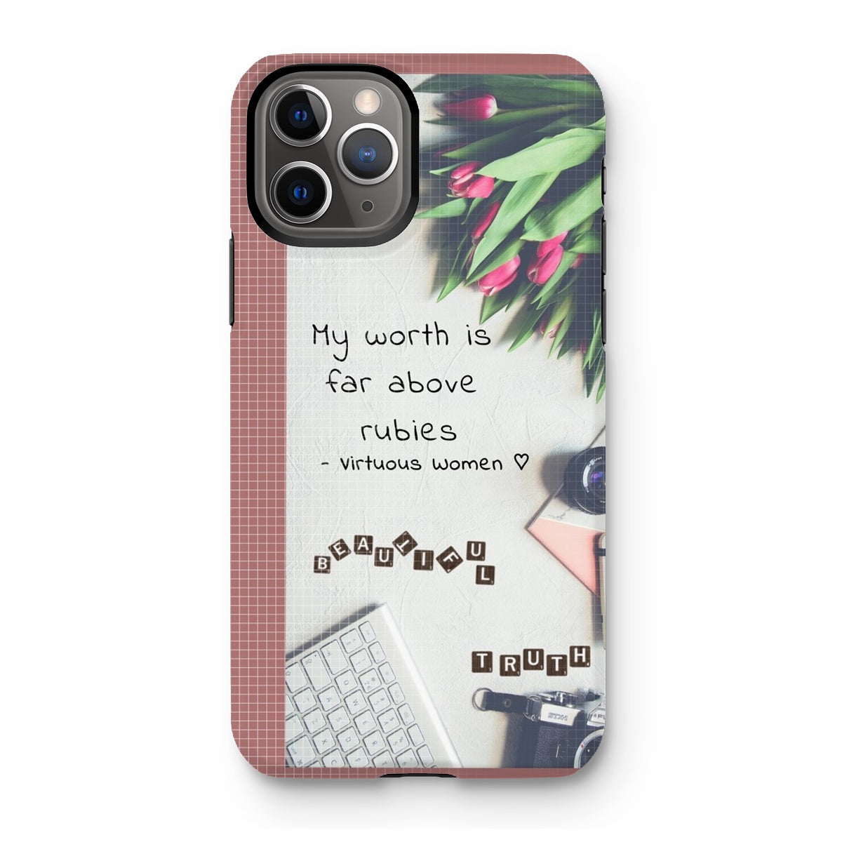 English || Virtuous Woman Tough Phone Case