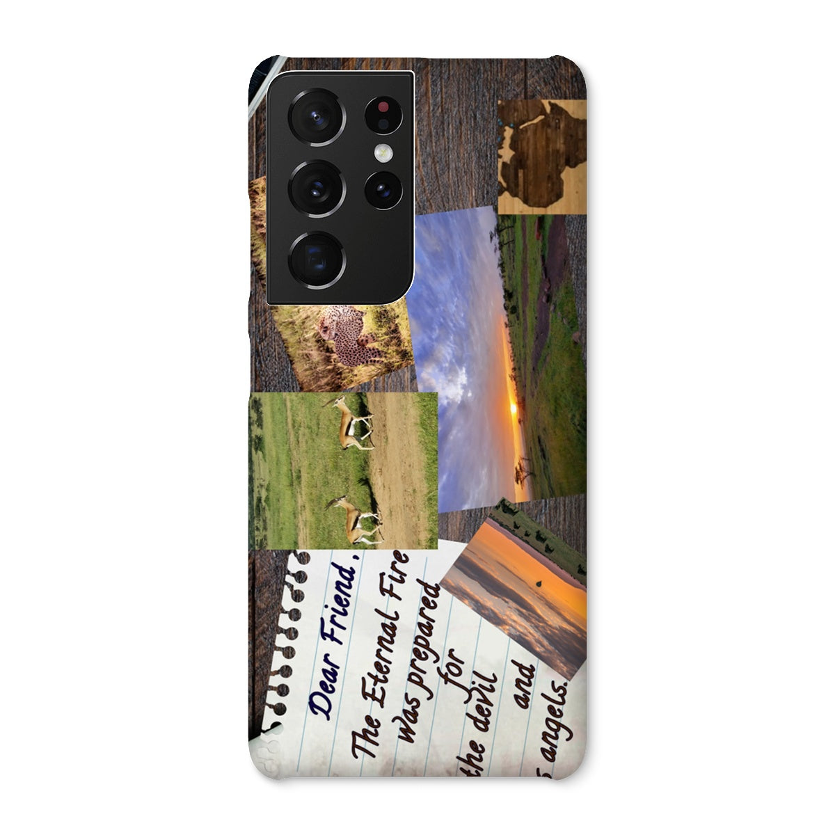 The Eternal Hell Fire Snap Phone Case