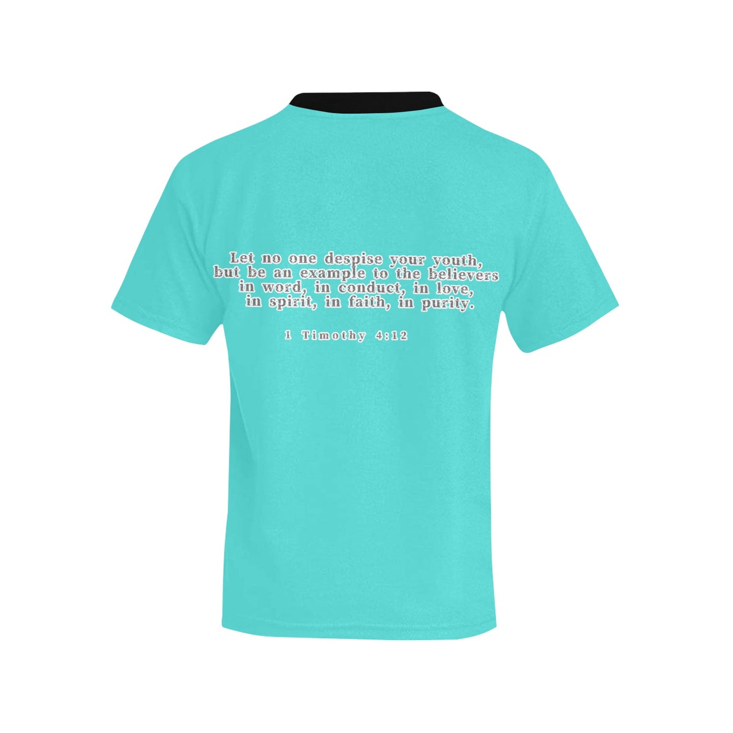 Youth Girl 1 Timothy 4:12 Covered T-Shirt