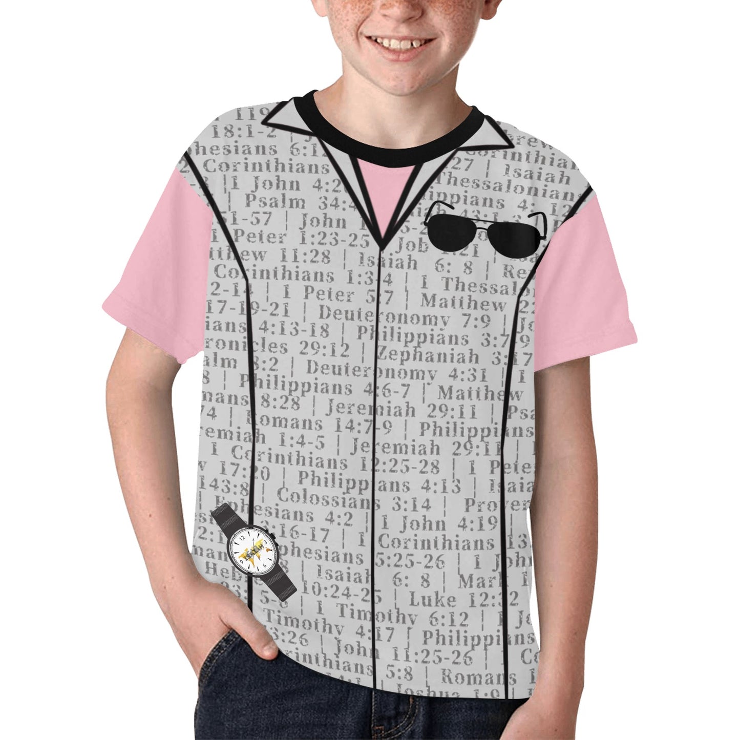 Youth Boy 1 Timothy 4:12 Covered T-Shirt