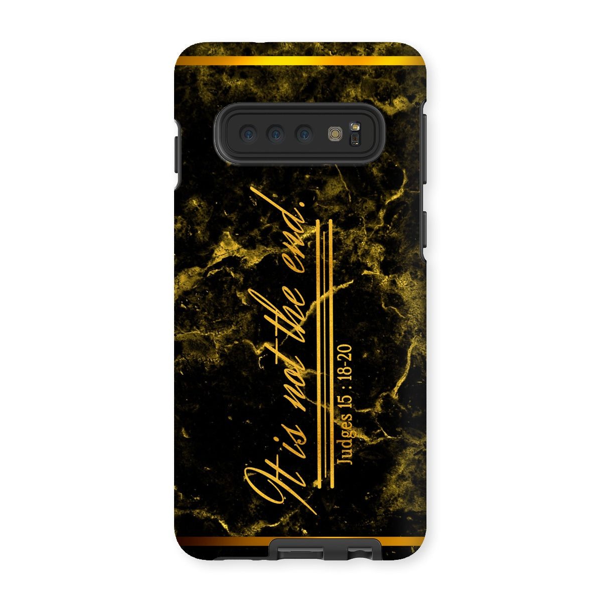 It Is Not The End || Judges 5:18-20 Tough Phone Case