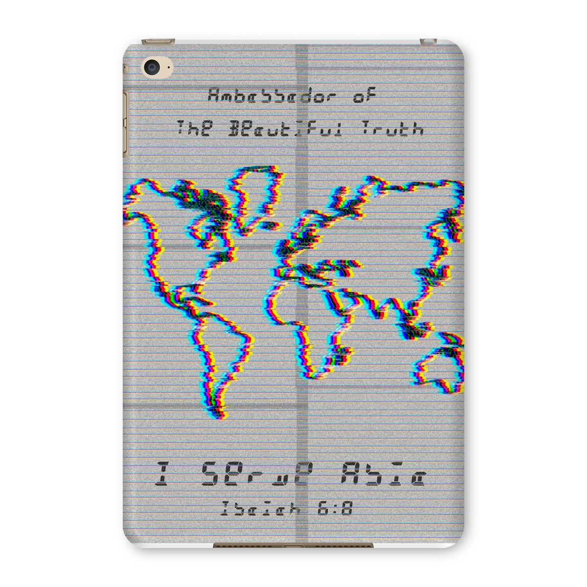 Ambassador of Asia iPad Case