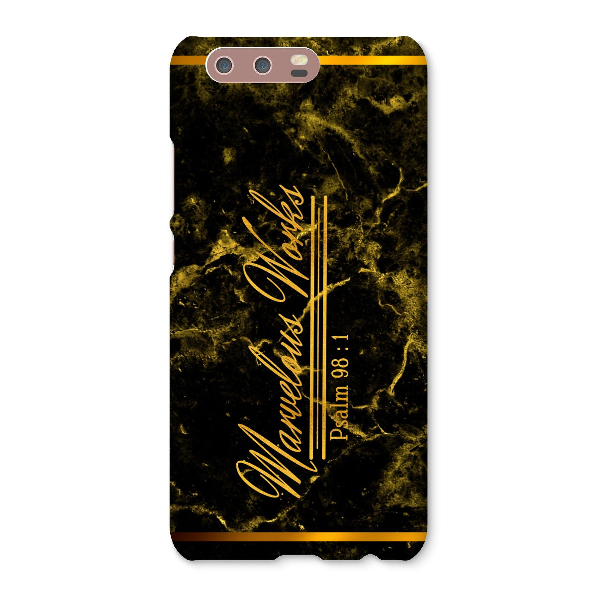 Marvelous Works || Psalm 98 Snap Phone Case