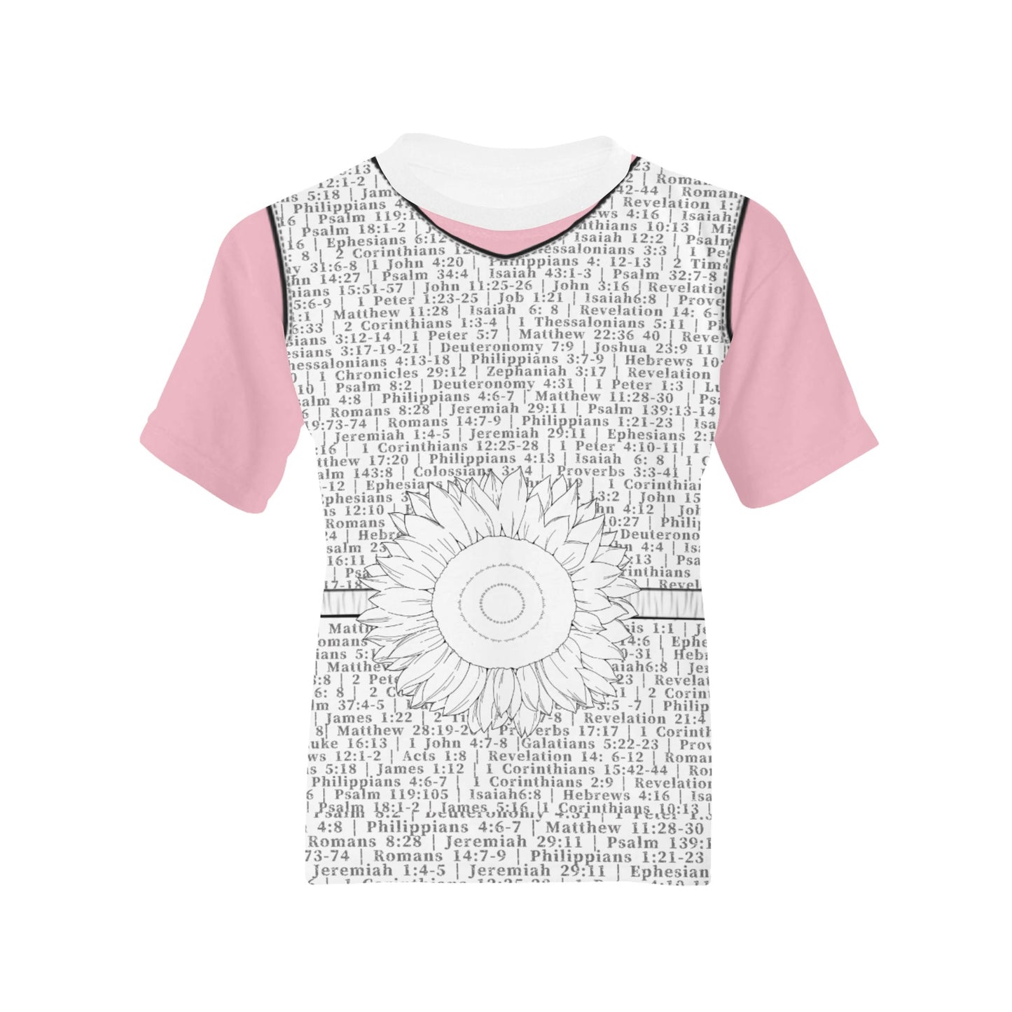 Youth Girl Psalm 139:14 Covered T-Shirt