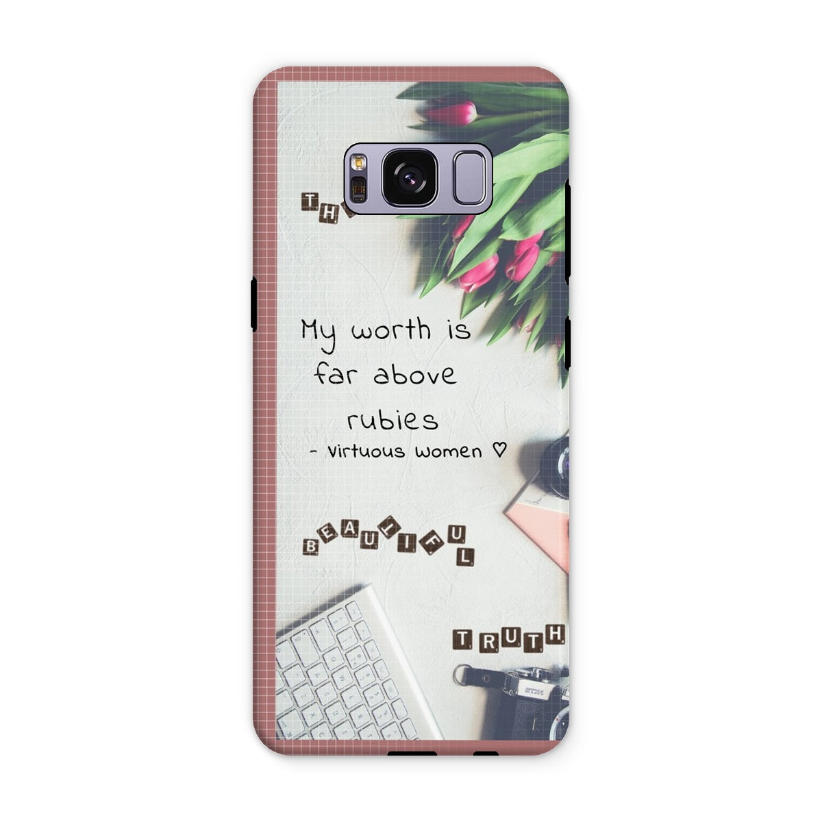 English || Virtuous Woman Tough Phone Case