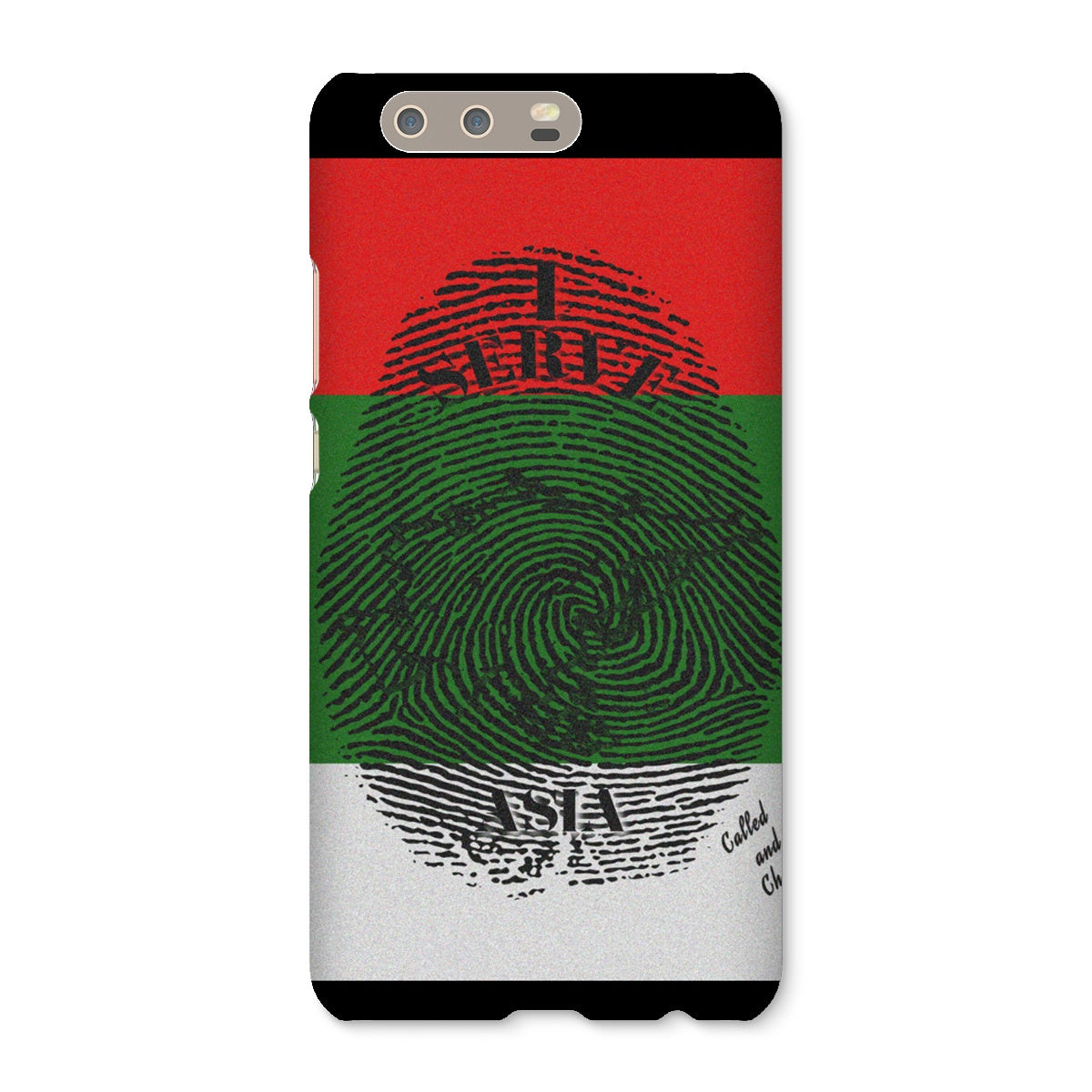 I Serve Asia Fingerprint Snap Phone Case
