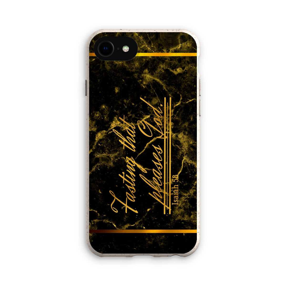 Fasting that Pleases God || Isaiah 58 Eco Phone Case