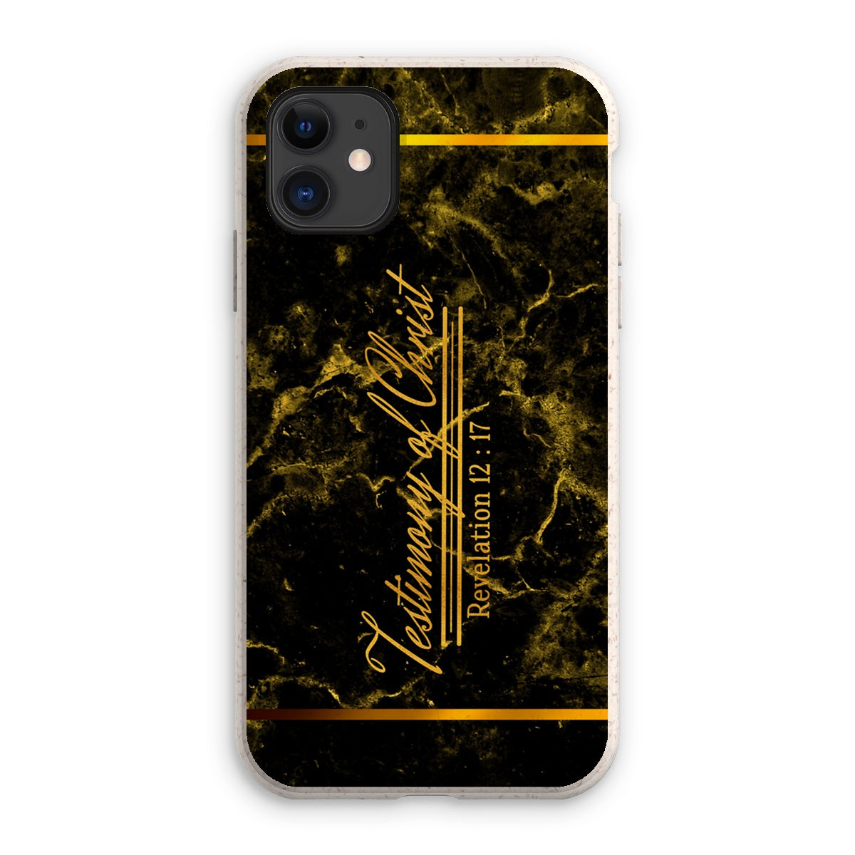 Testimony of Christ || Revelation 12:17 Eco Phone Case