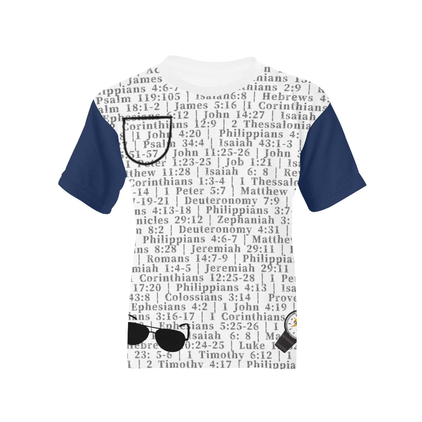 Youth Boy Psalm 46:10 Covered T-Shirt
