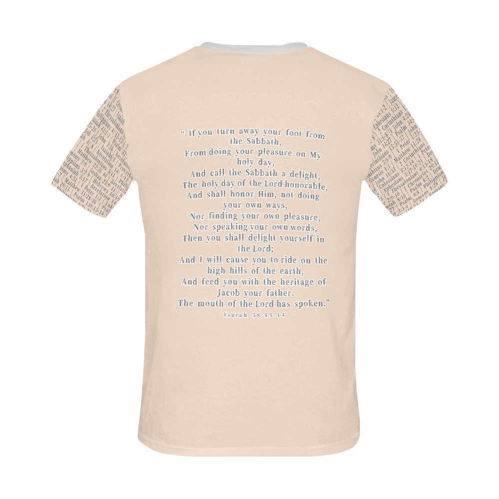 Adult Unisex Isaiah 58:13-14 Jersey D.H.W Tee