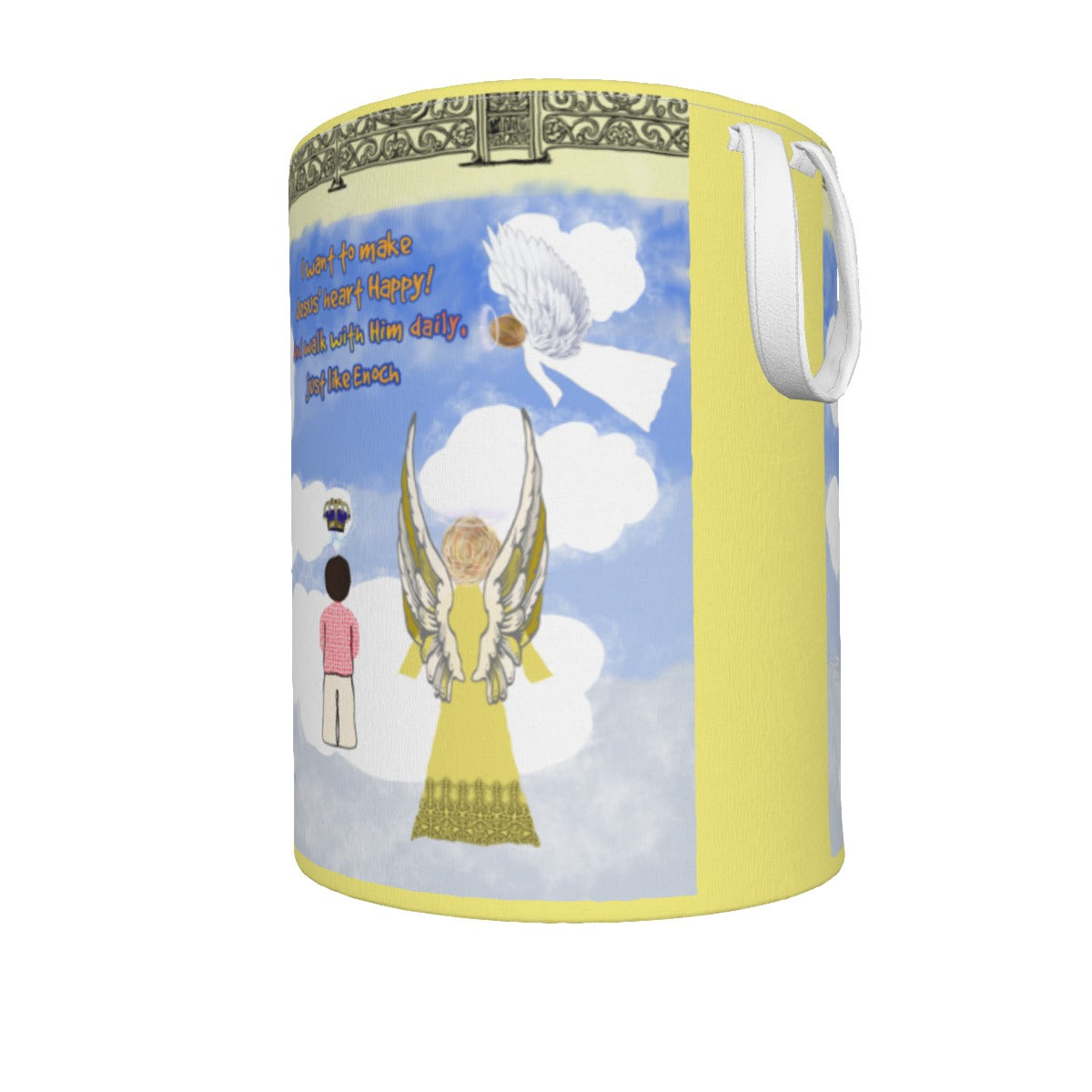 Making Jesus Merry Like Enoch Laundry Basket