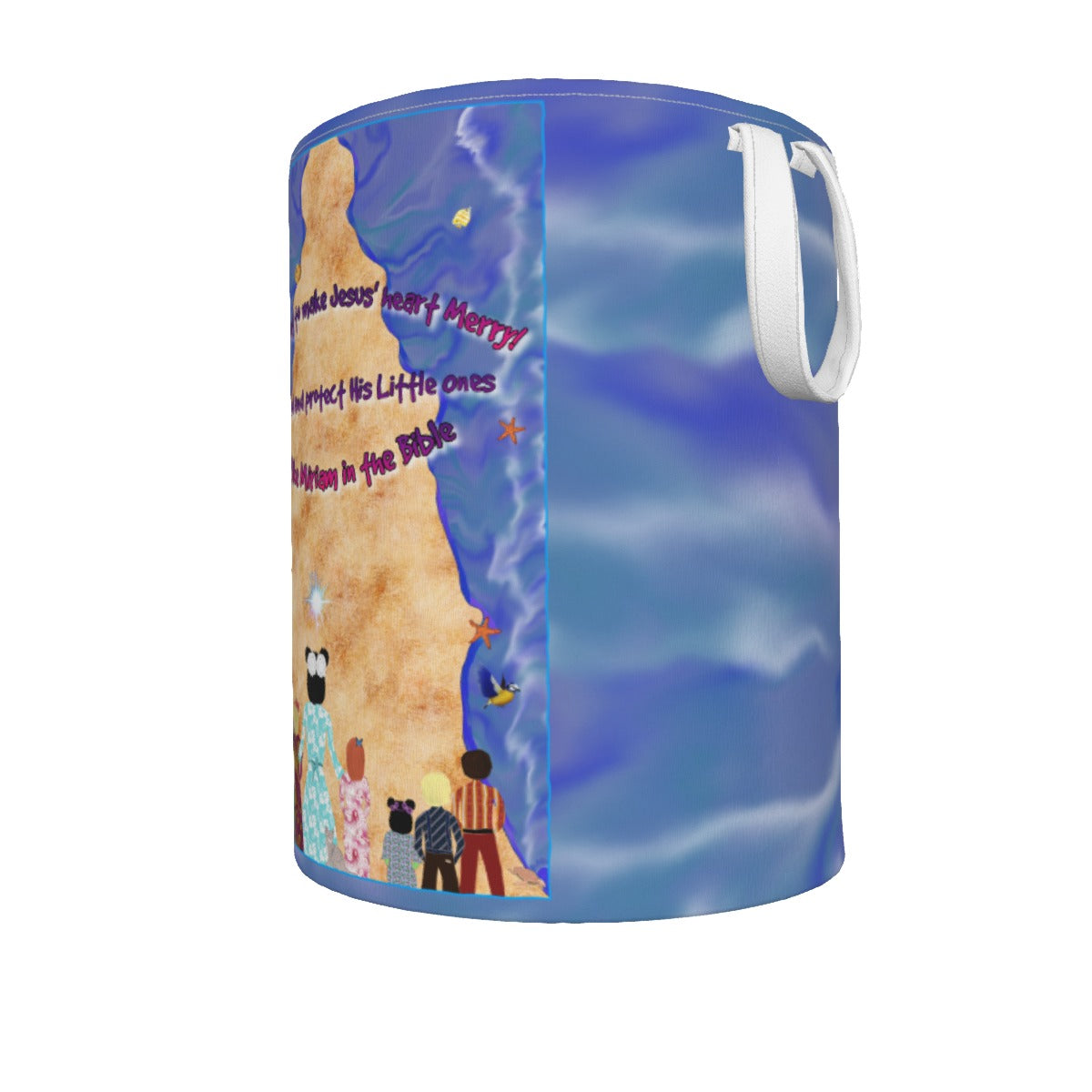 Making Jesus Merry Like Miriam Laundry Basket