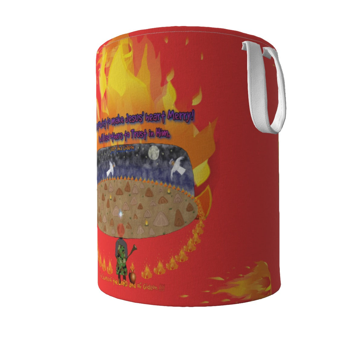 Making Jesus Merry Like Gideon Laundry Basket