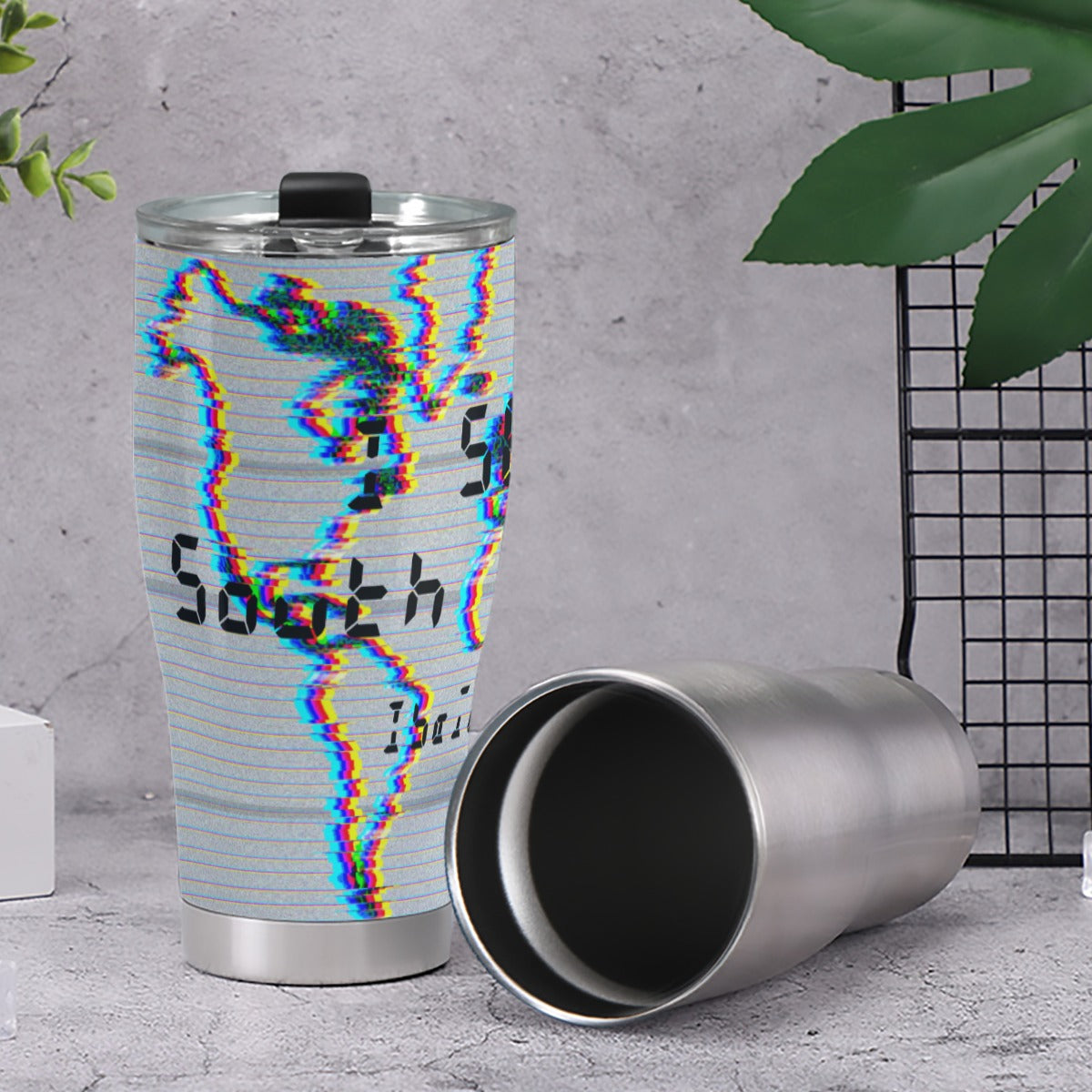 Chromatic I Serve South America 30oz Stainless Steel Tumbler