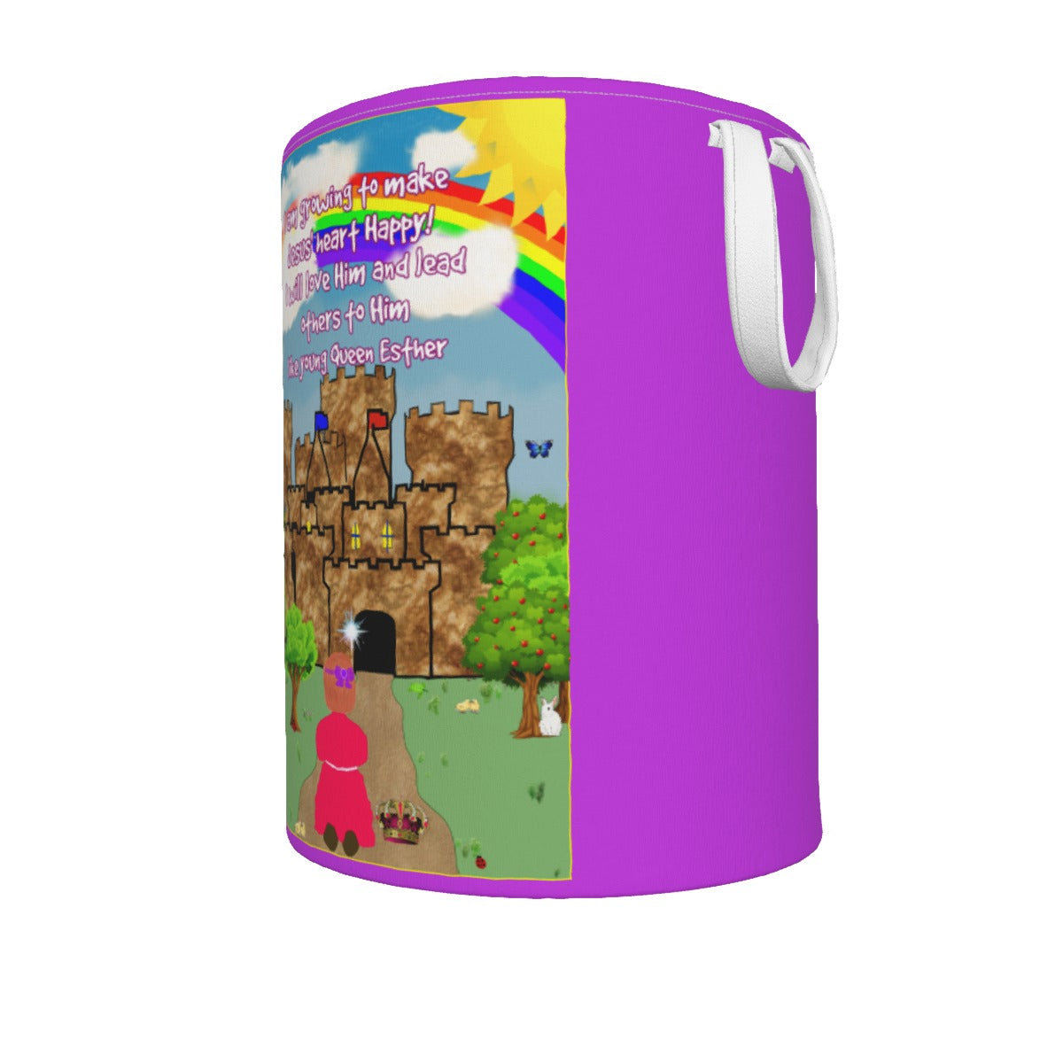 Making Jesus Merry Like Queen Esther Laundry Basket