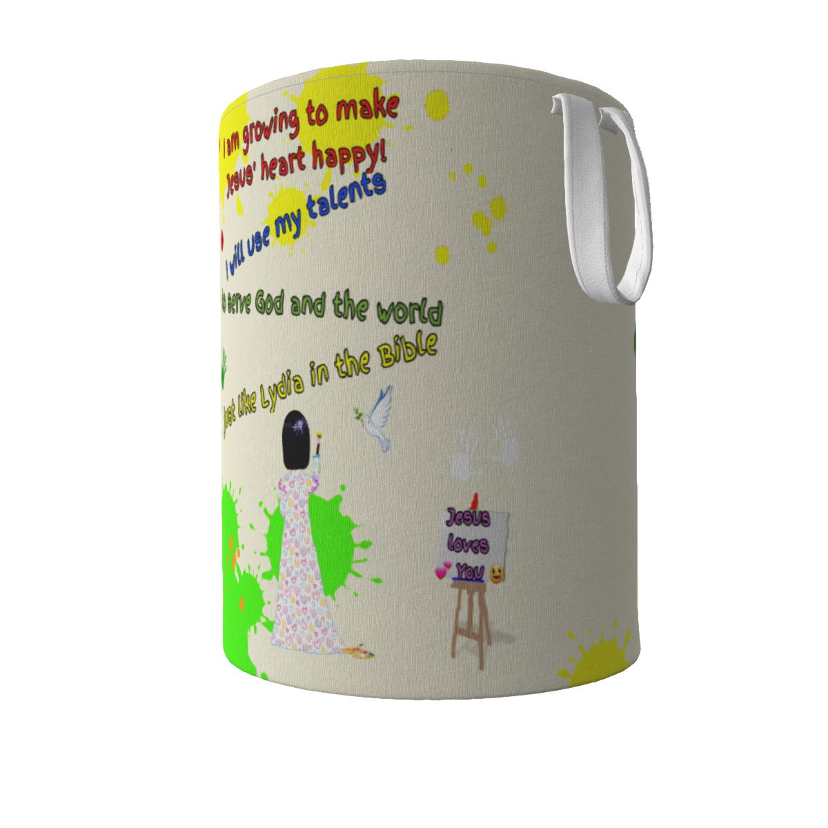 Making Jesus Merry Like Lydia Laundry Basket