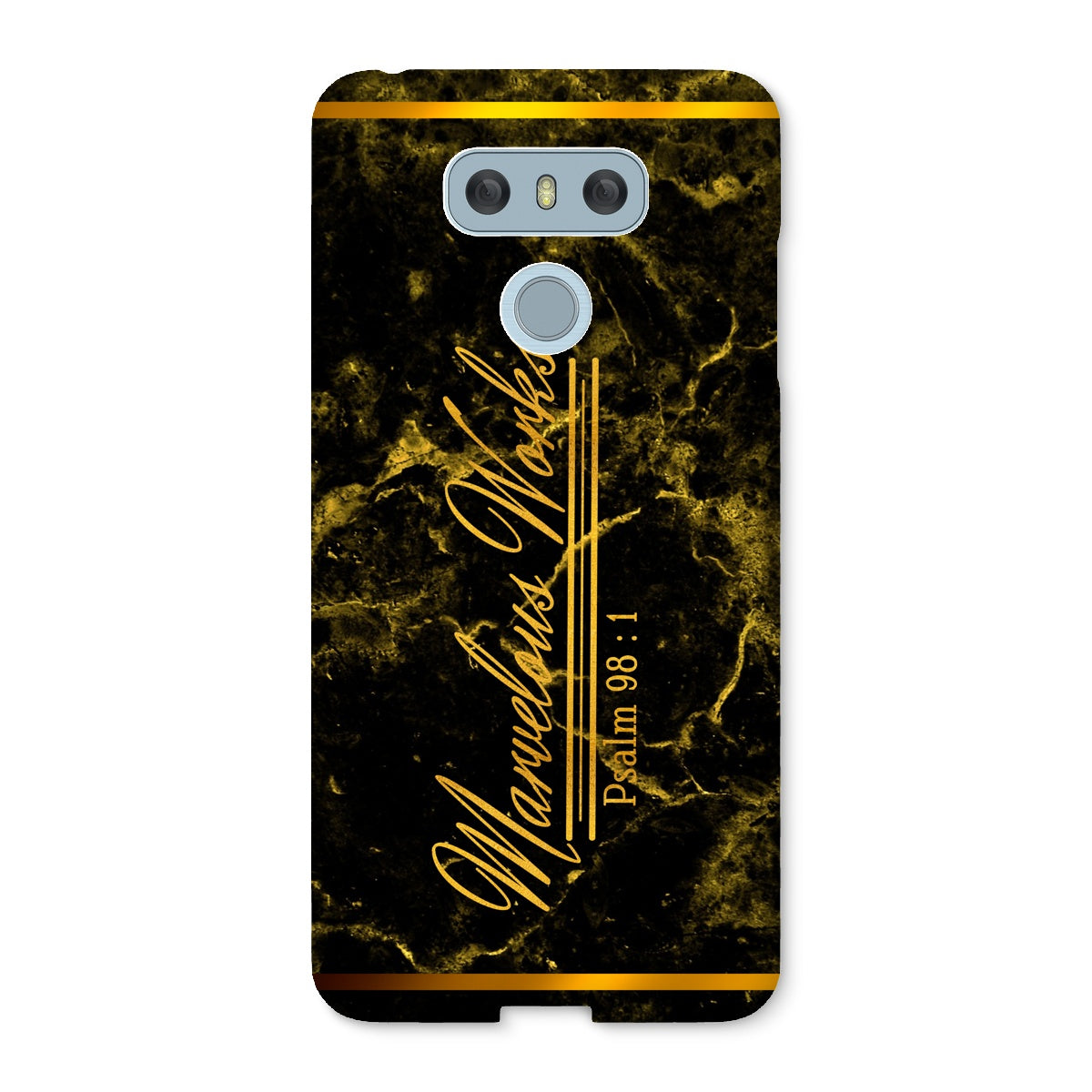 Marvelous Works || Psalm 98 Snap Phone Case