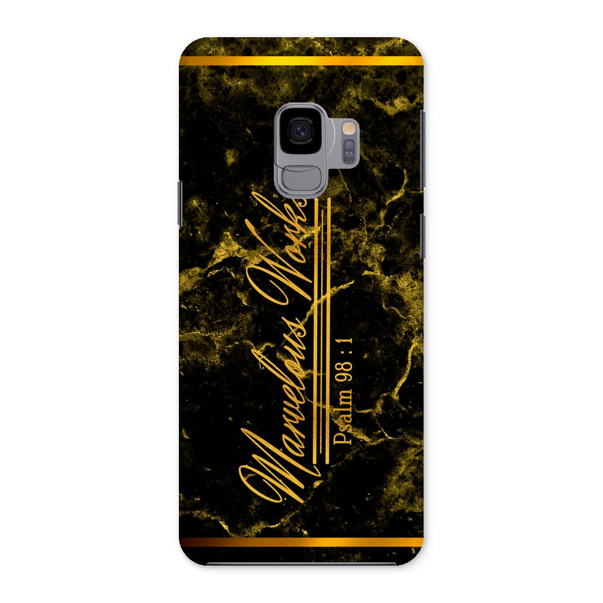 Marvelous Works || Psalm 98 Snap Phone Case