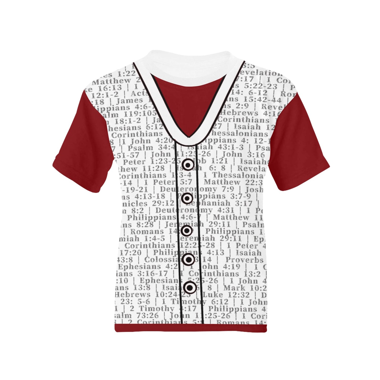 Youth Girl Revelation 22:13 Covered T-Shirt