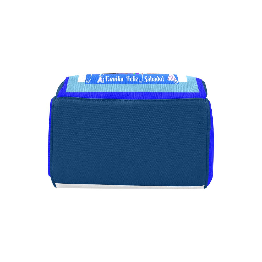 English and Spanish Sabbath Countdown Diaper Backpack