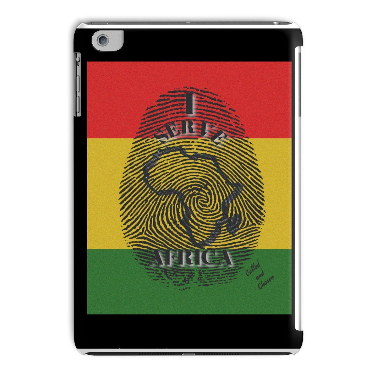 I Serve Africa Fingerprint iPad Case