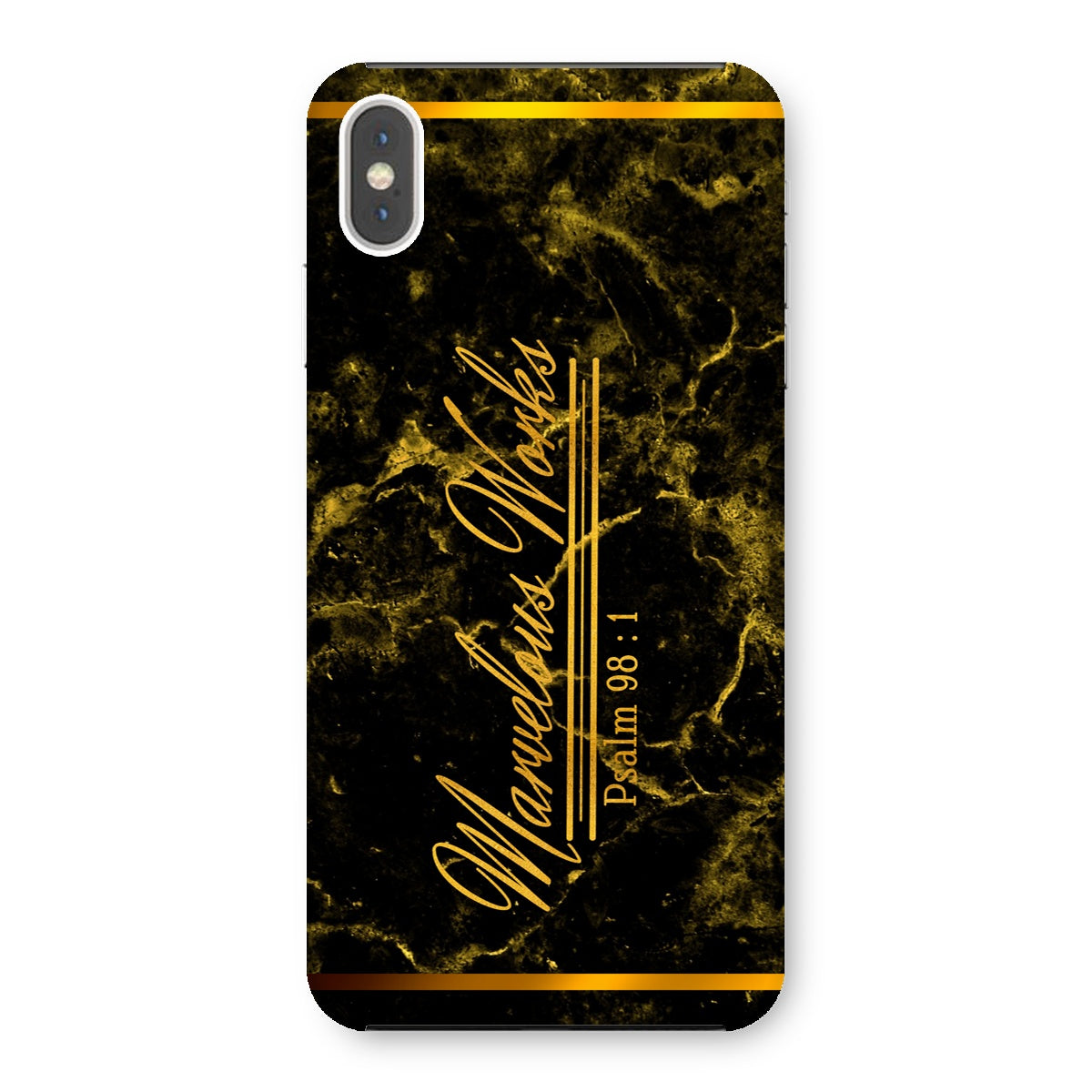 Marvelous Works || Psalm 98 Snap Phone Case
