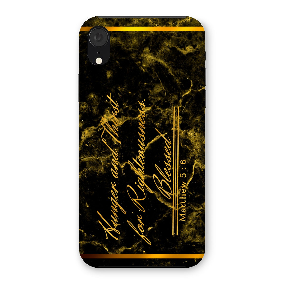 Hunger and Thirst for Righteousness || Matthew 5:6 Snap Phone Case
