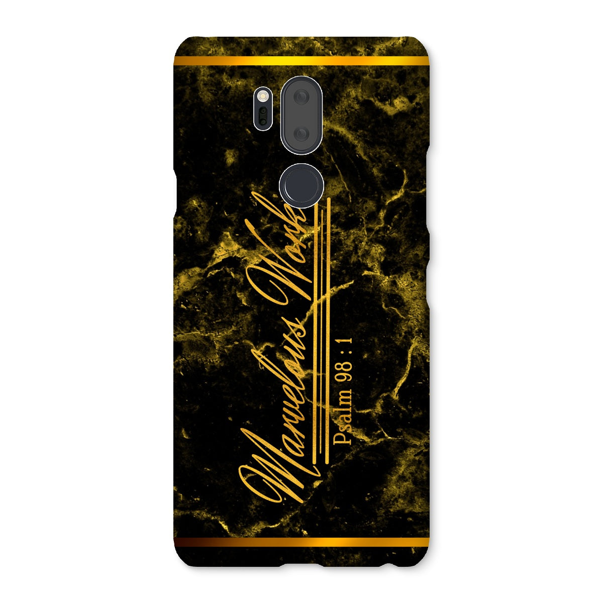 Marvelous Works || Psalm 98 Snap Phone Case