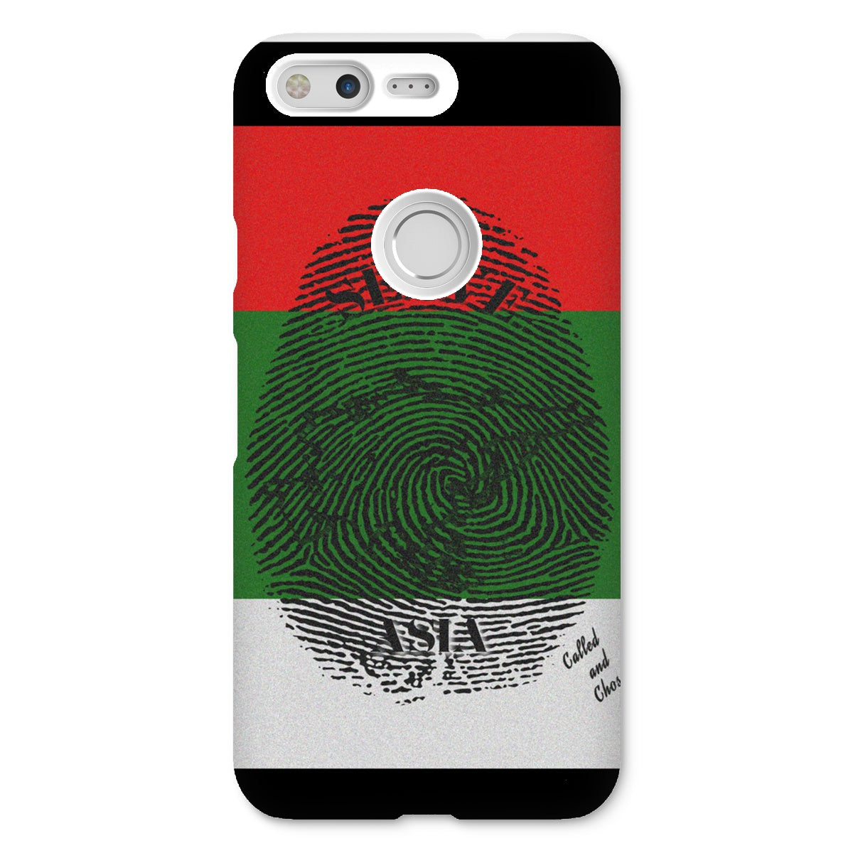 I Serve Asia Fingerprint Snap Phone Case