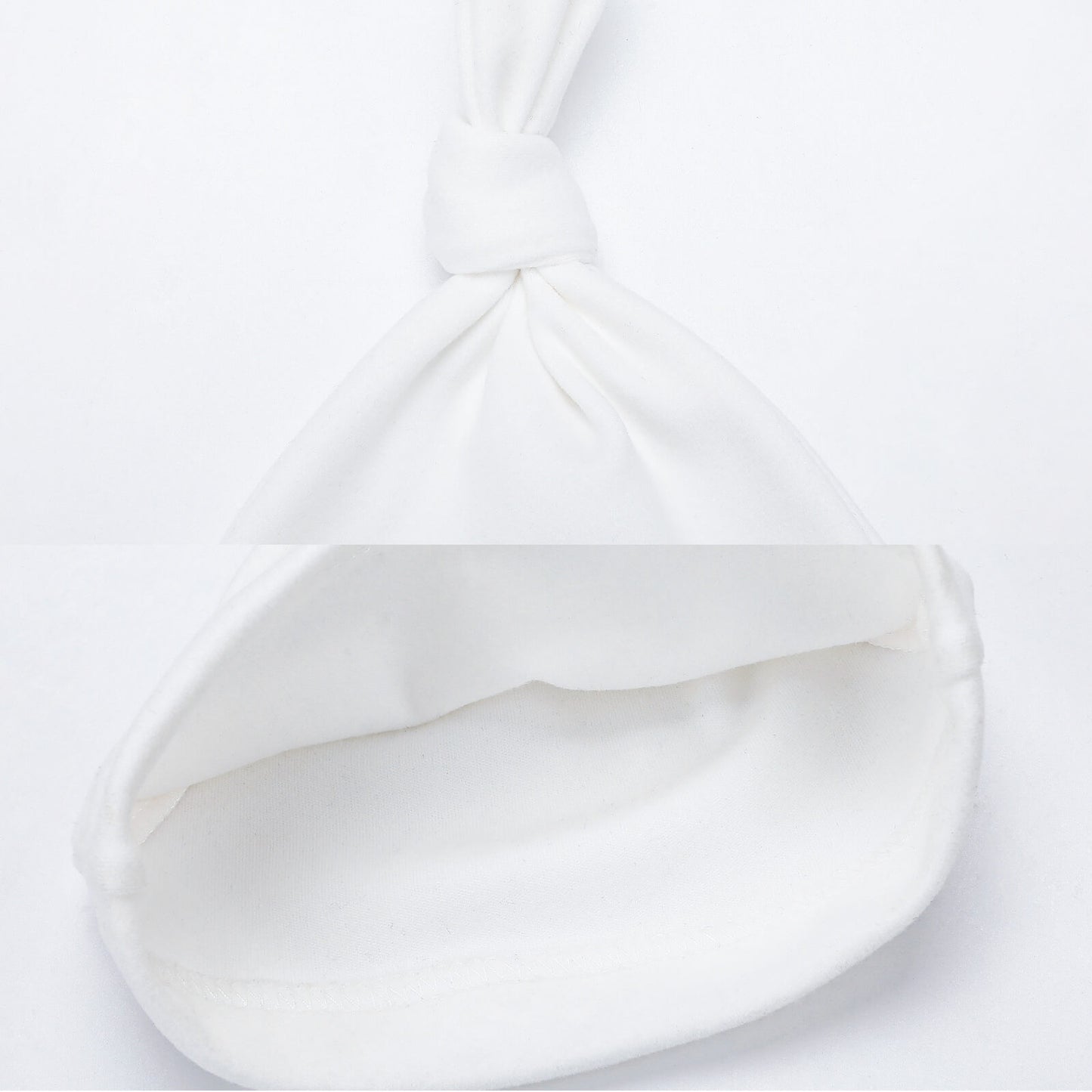 Soft Yellow Born For This Time Baby Girl's Beanie Cap, 2-Piece Set