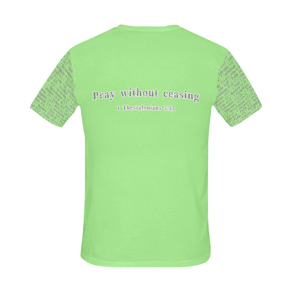 Adult Unisex 1 Thessalonians 5:17 D.H.W. Jersey Tee