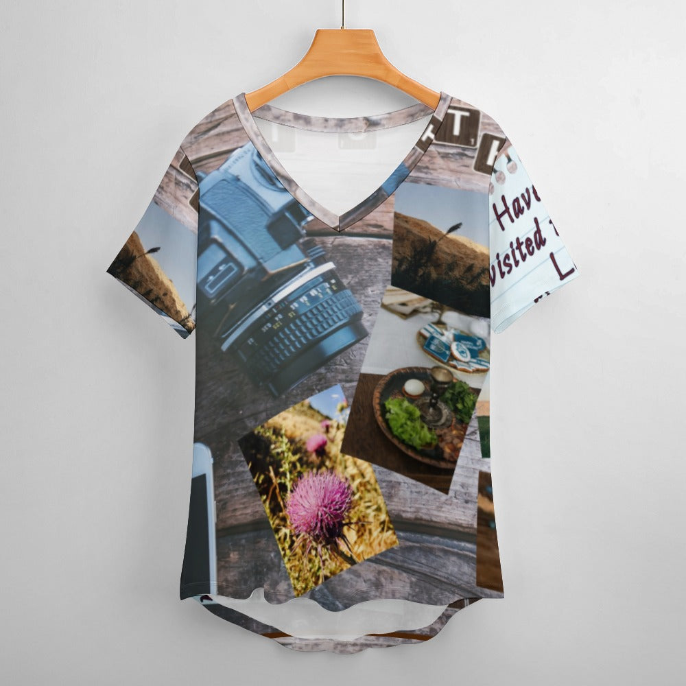 New Jerusalem Ladies' V-Neck Blouse