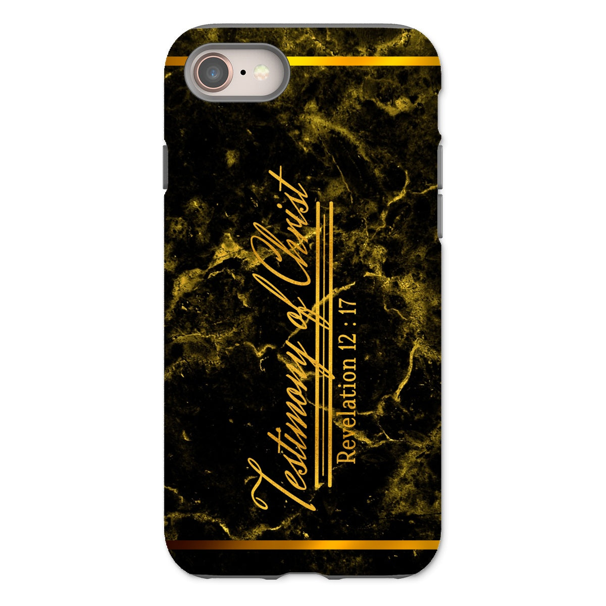 Testimony of Christ || Revelation 12:17 Tough Phone Case