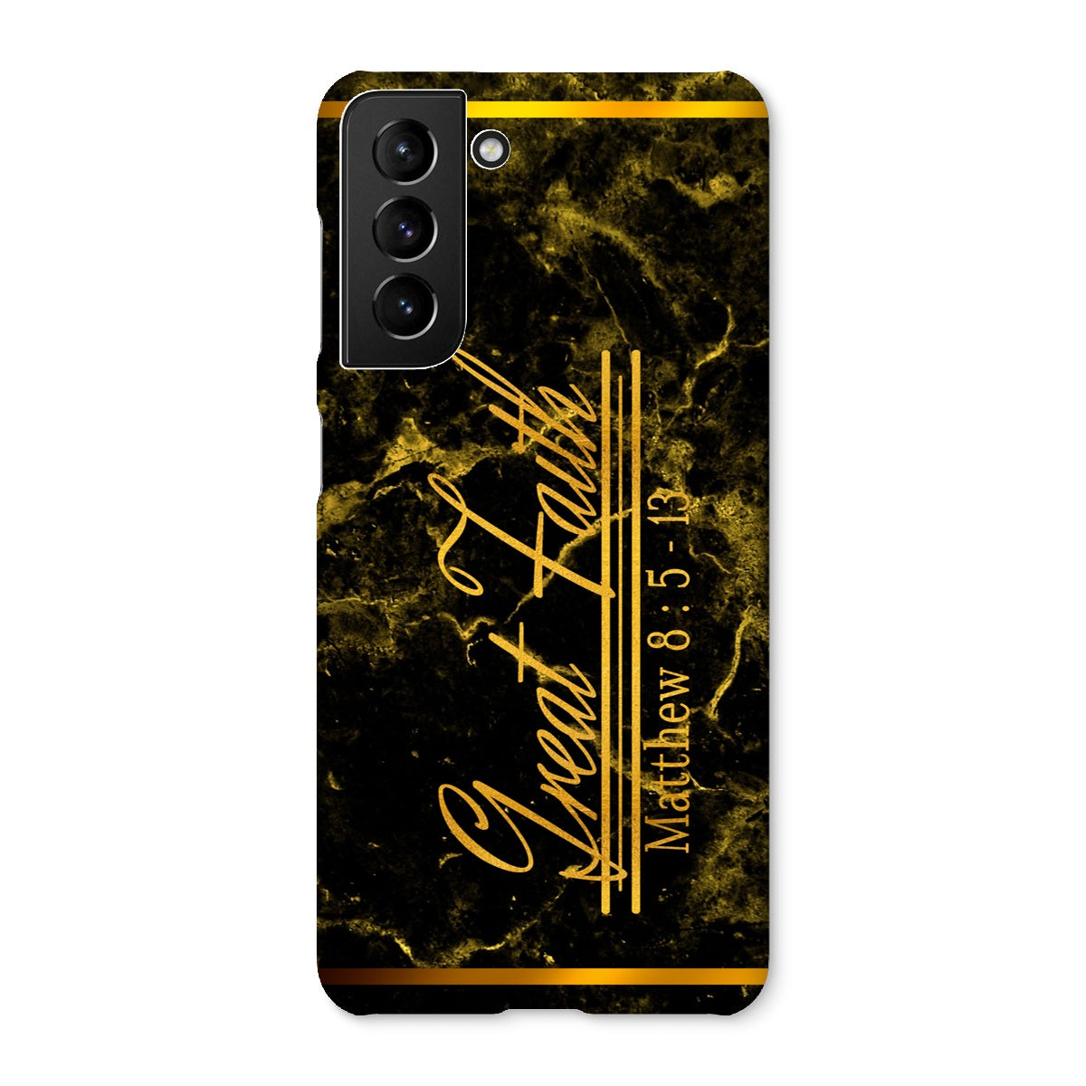 Great Faith || Matthew 8:5-13 Snap Phone Case