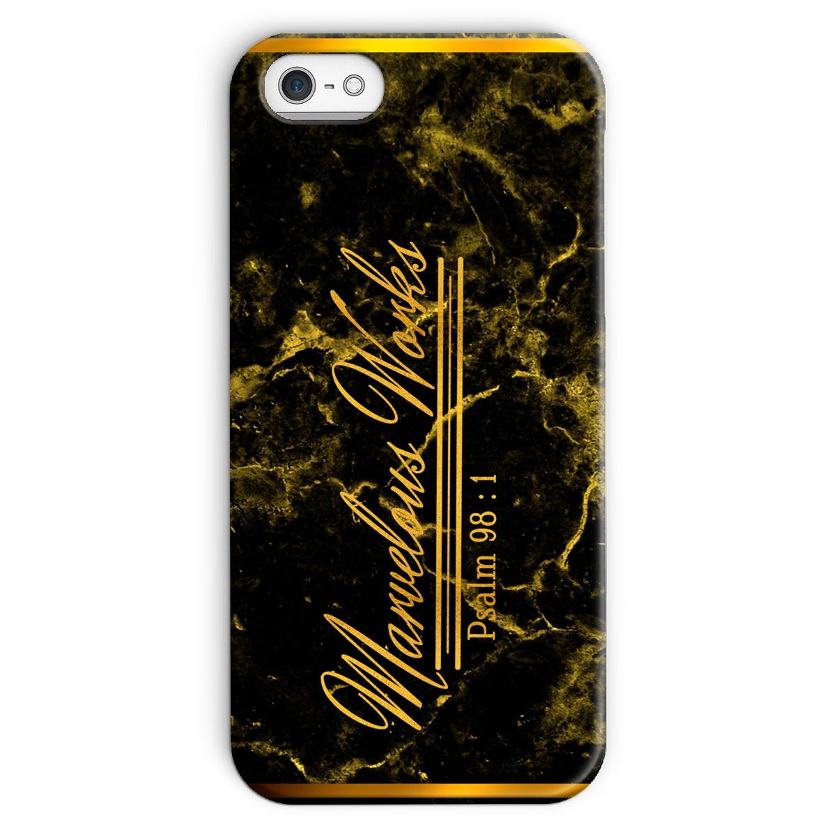 Marvelous Works || Psalm 98 Snap Phone Case