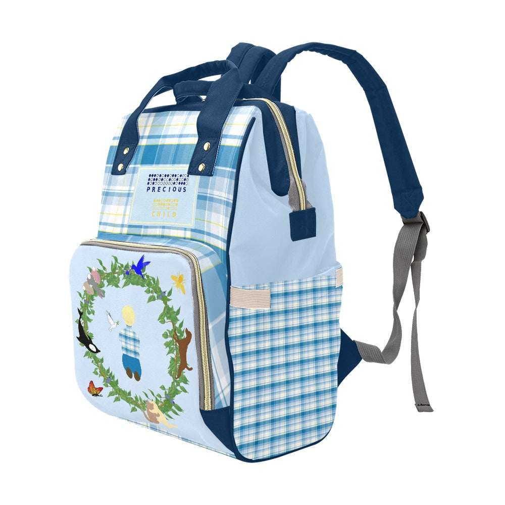 Braille || Precious Child Mommy & Daddy Diaper Backpack