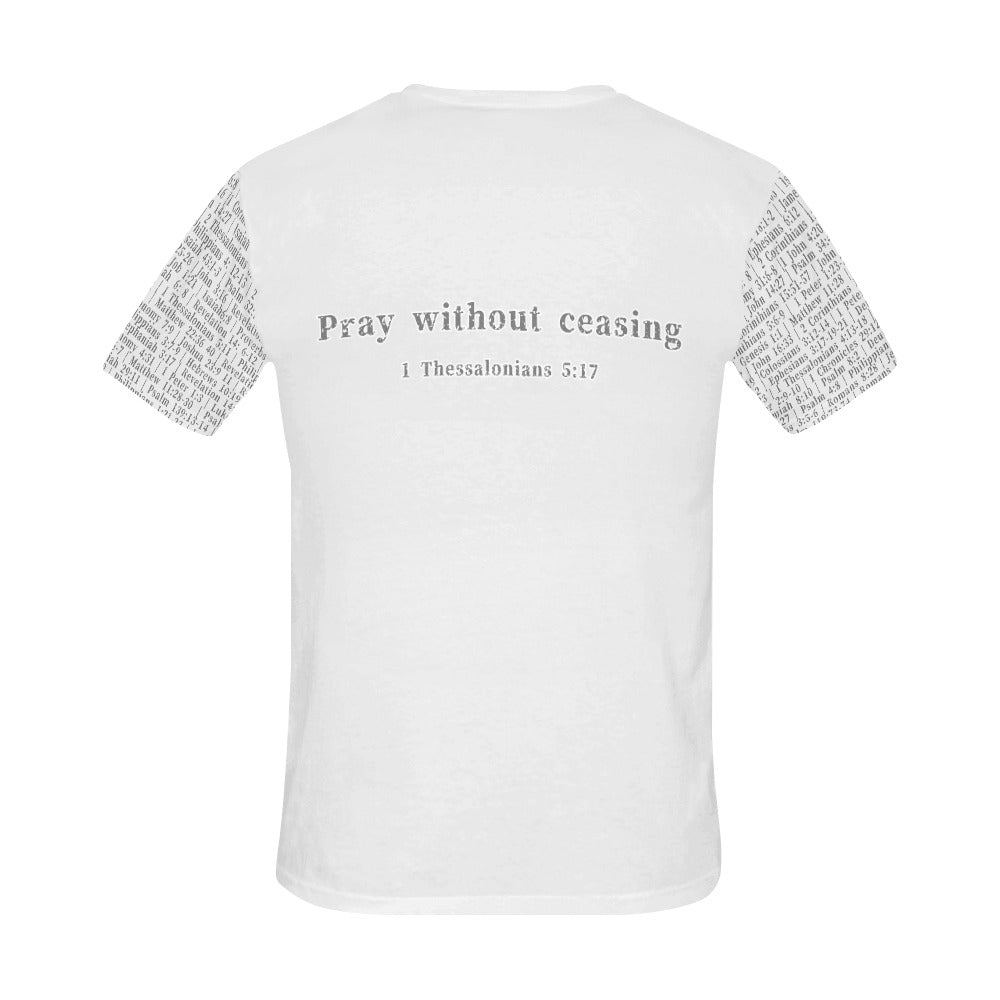 Adult Unisex 1 Thessalonians 5:17 D.H.W. Jersey Tee