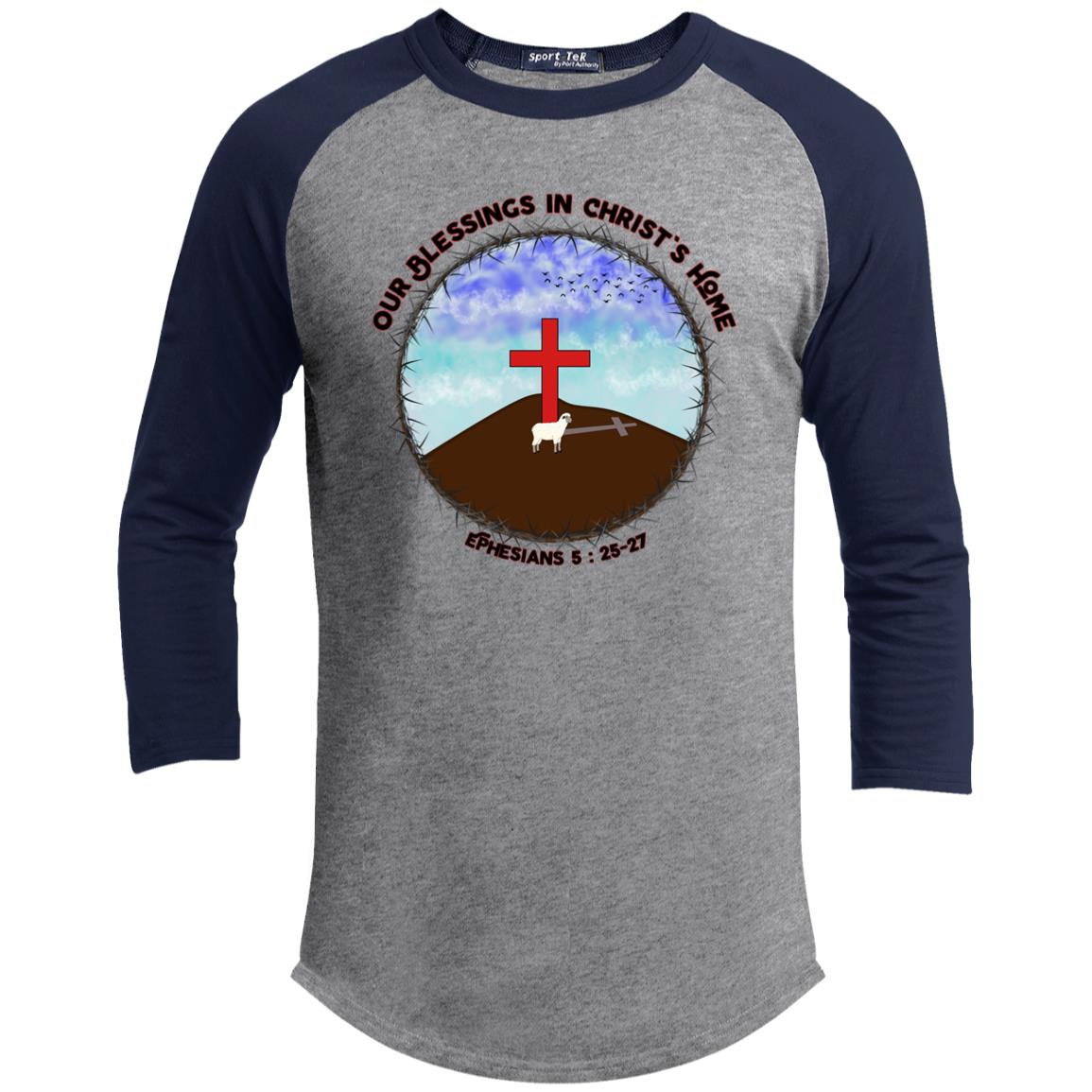 Youth Unisex Christ's Family Raglan T-Shirt