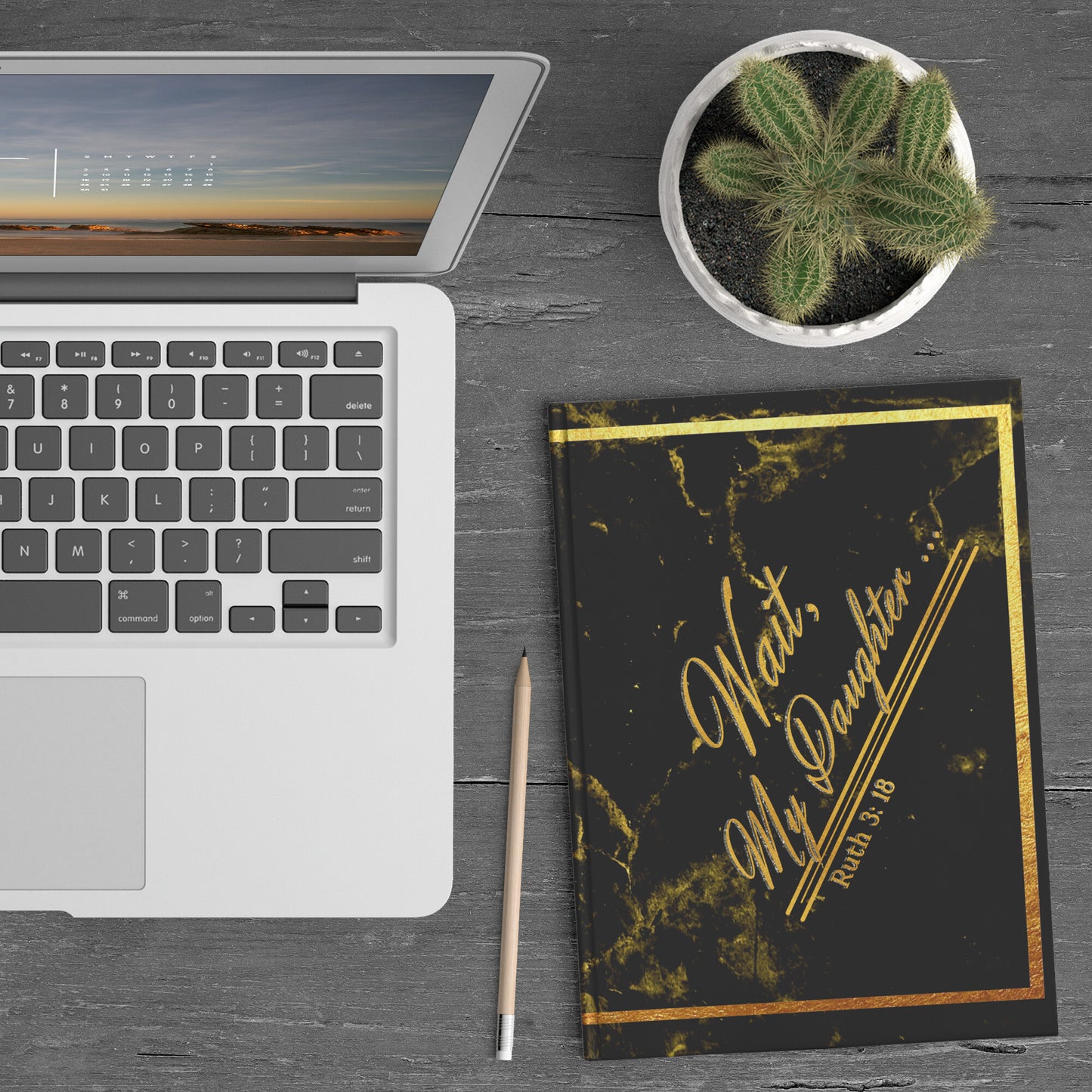 Wait My Daughter || Ruth 3:18 Journal